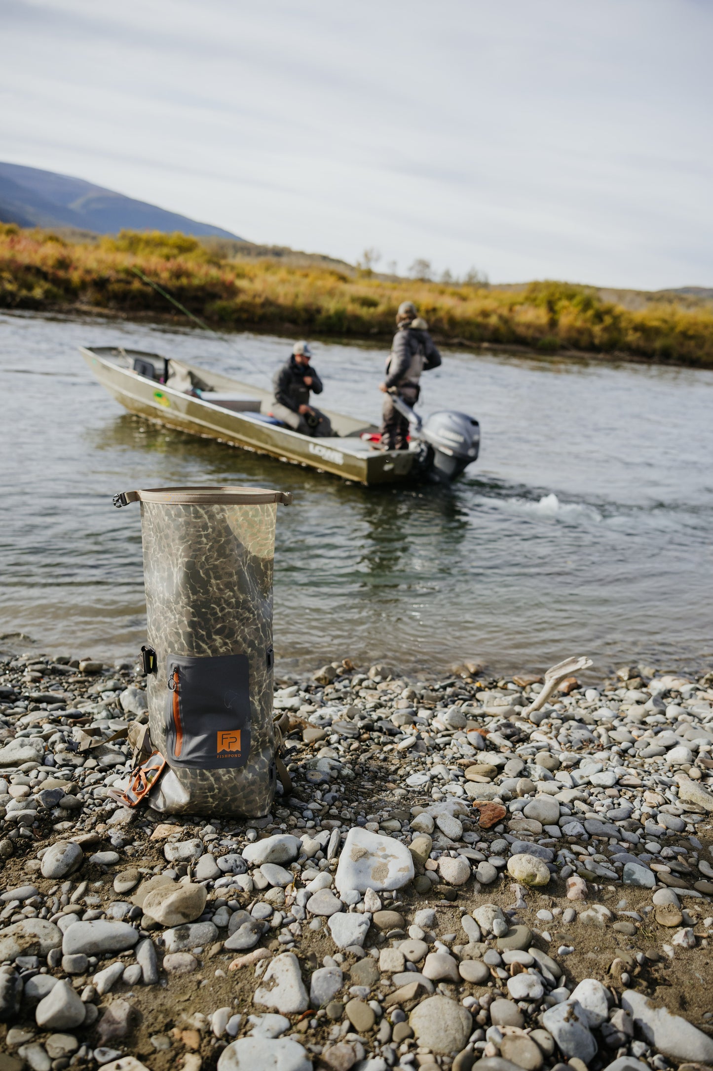 wind river on the bank