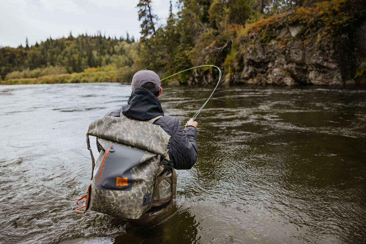 wind river backpack fighting fish