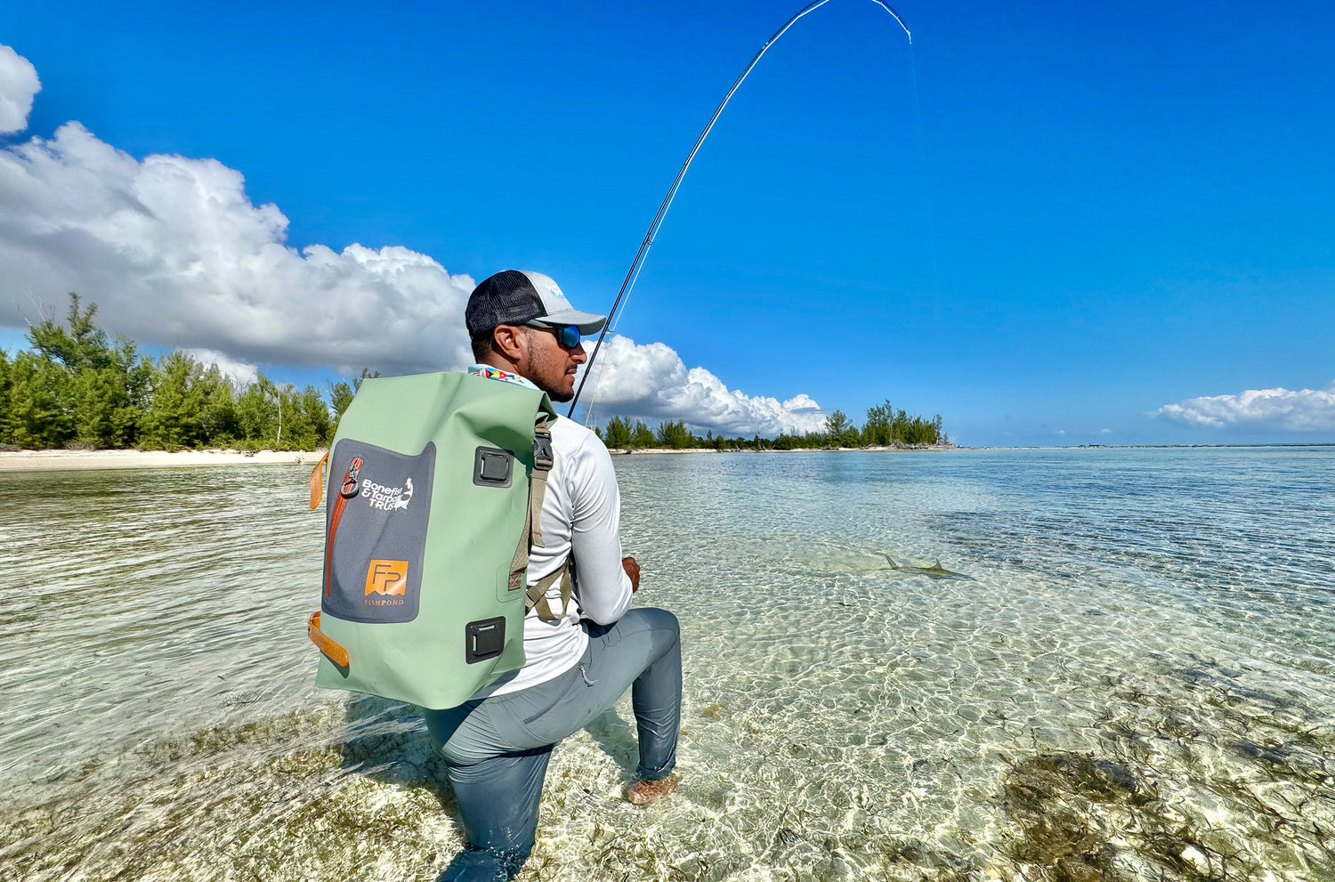 Wind River Roll-Top Backpack - Bonefish & Tarpon Trust Edition