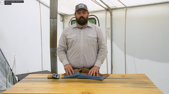 sandbar travel pouch video