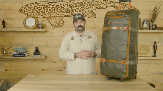 Fishpond Stormshadow Large Rolling Duffel video