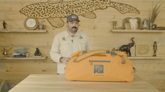 Fishpond Thunderhead Large Roll-Top Duffel video