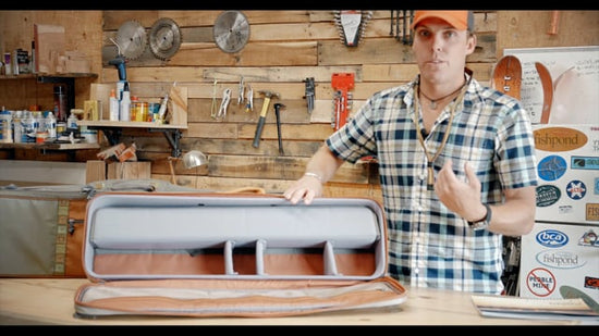 fishpond dakota rod and reel case video