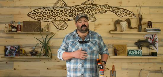 Fishpond bear spray video