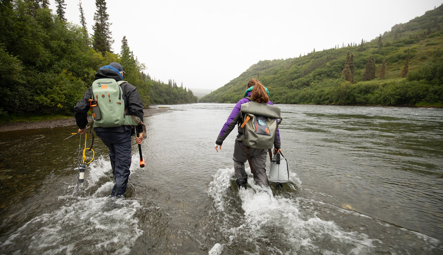wind river heading upstream