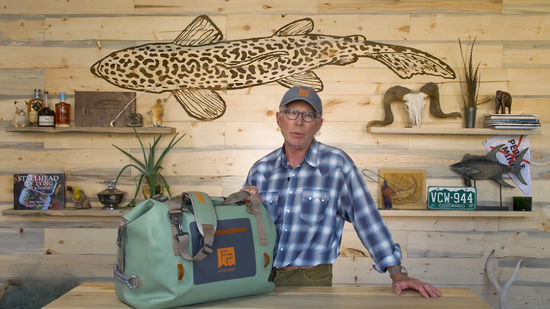 Fishpond roll-top duffel